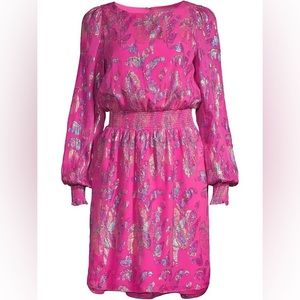 Lilly Pulitzer Cosita long sleeve dress. Sz 12 NWT